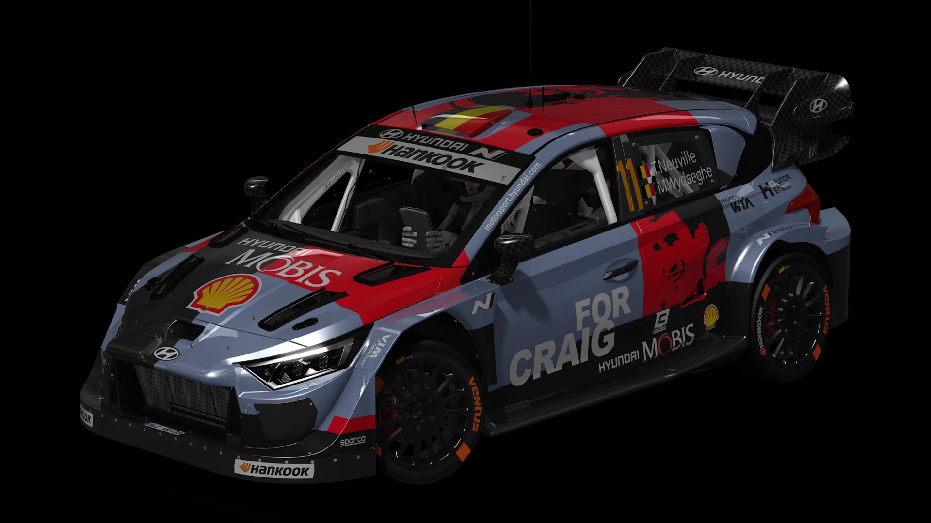 Hyundai i20N Rally1 2024 TARMAC