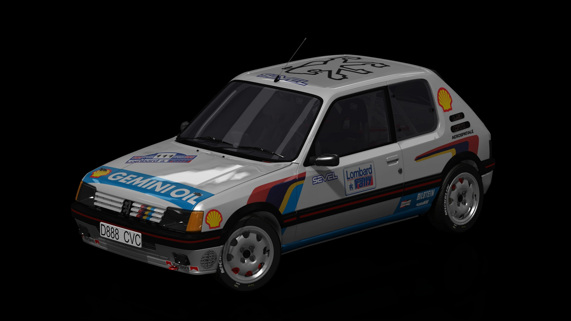 Peugeot 205 GTI 1.9 1989 TARMAC