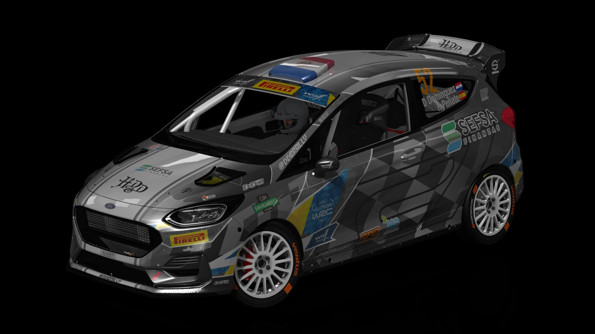 Ford Fiesta MK8 Rally3 2021 TARMAC