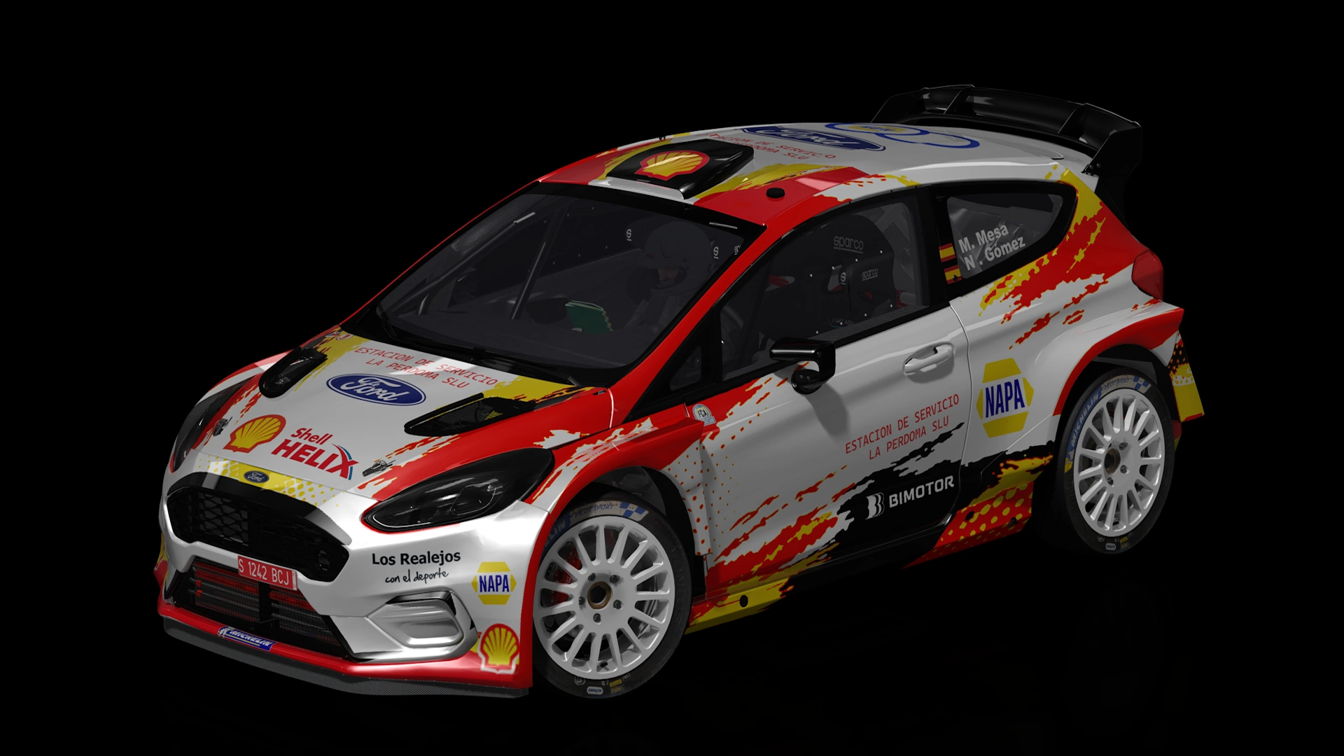 Ford Fiesta MK8 Rally2 2021 TARMAC