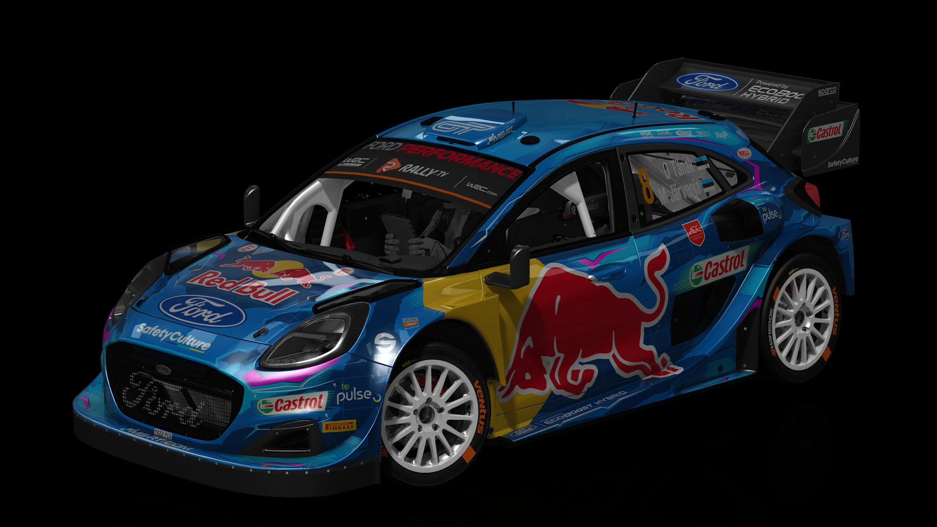 Ford Puma Rally1 HYBRID 2024 TARMAC