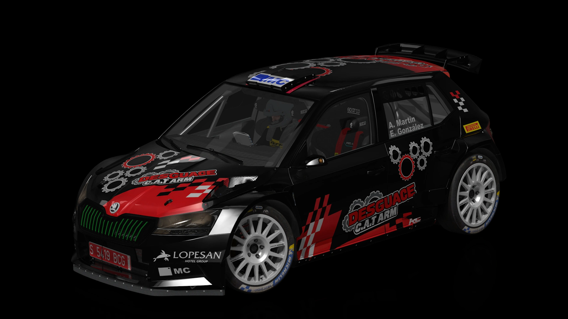 Škoda Fabia R5 2015 TARMAC